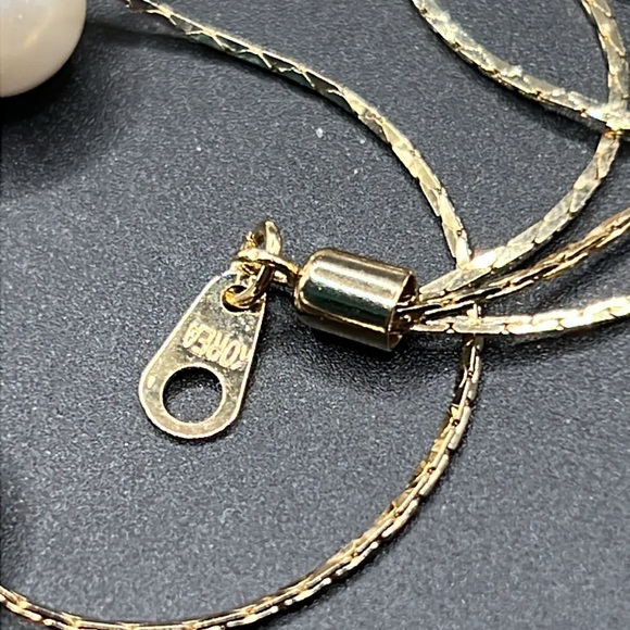 Vintage Korea faux pearl layered necklace - Picture 3 of 4